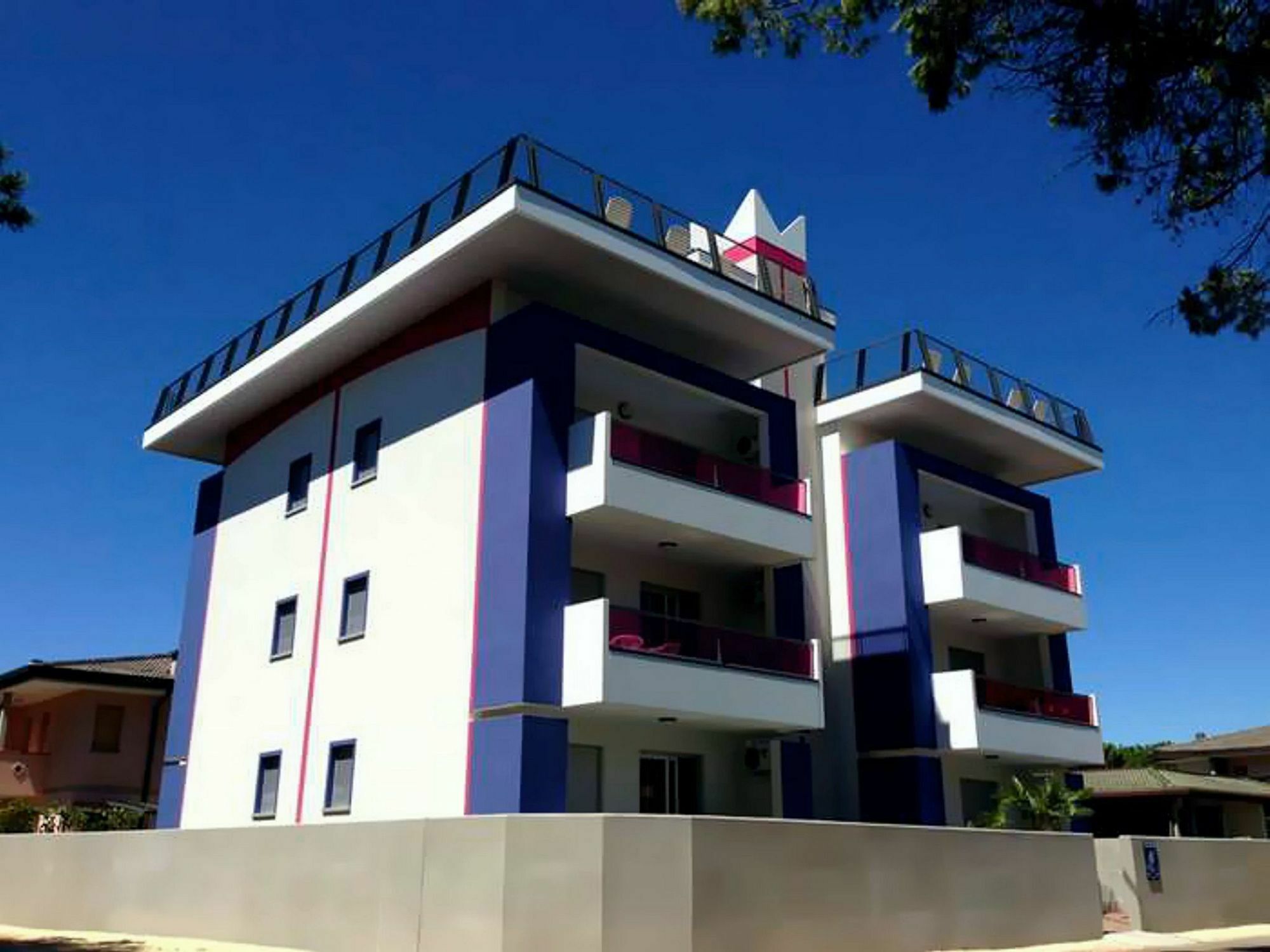 Residence Villa Regina Bibione Exteriör bild